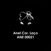 ANEL EM PRATA 750 - CORAÇÃO C/ LAÇO - ANE00021